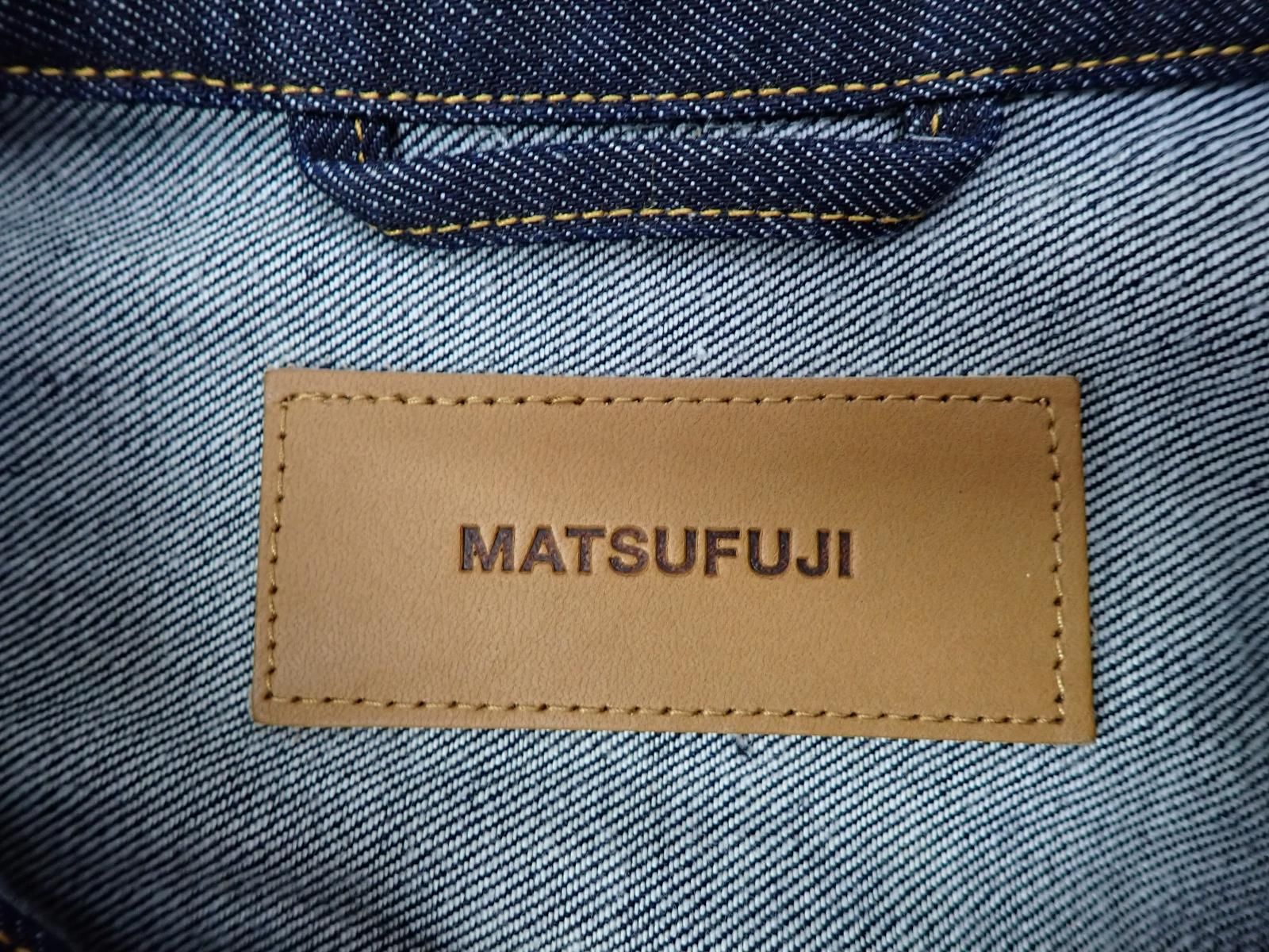 ☆10693☆MATSUFUJI マツフジ M241-1411 Denim Work Jacket デニム