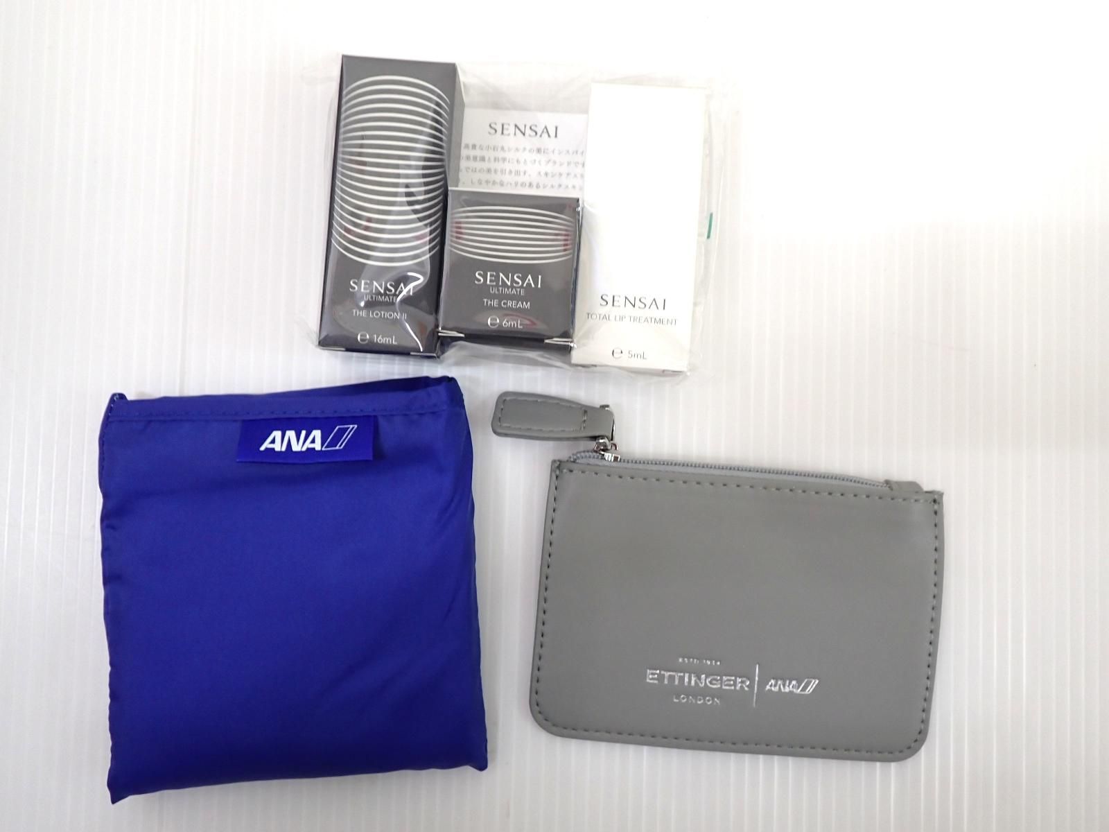 ☆10681☆ANA ファーストクラス アメニティ ETTINGER トラベルポーチ
