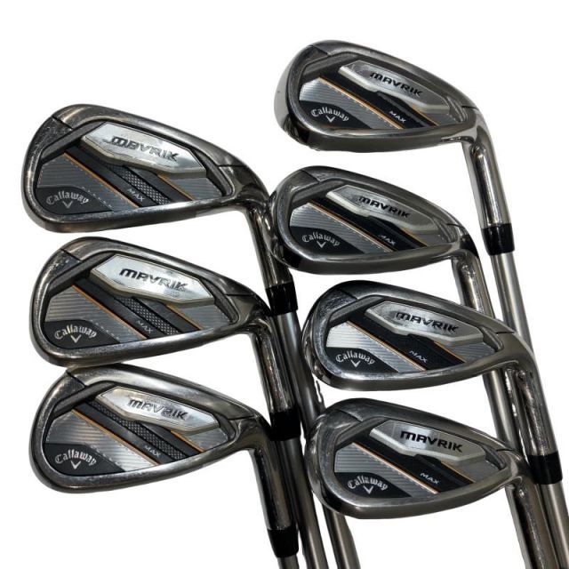 【中古】 キャロウェイ MAVRIK MAX 7S アイアンセット IR Diamana 40 for CW(IR) (フレックスR) メンズ 男性用 右利き 右用 Cランク ゴルフクラブ 34,242円