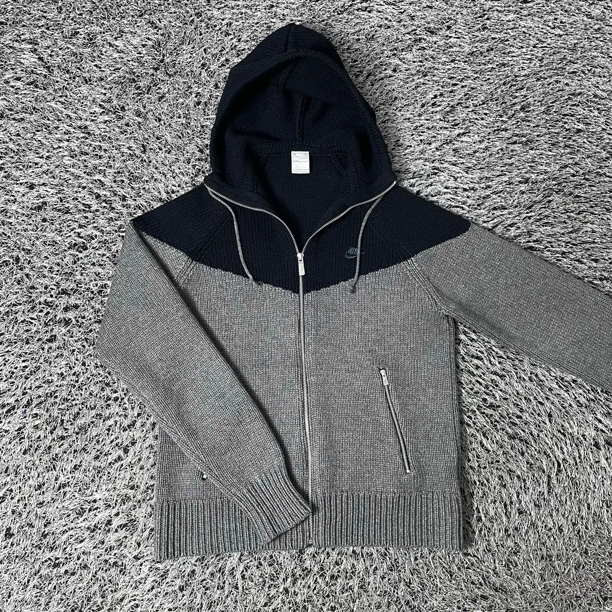 NIKE ナイキ ニット フード ジップアップ