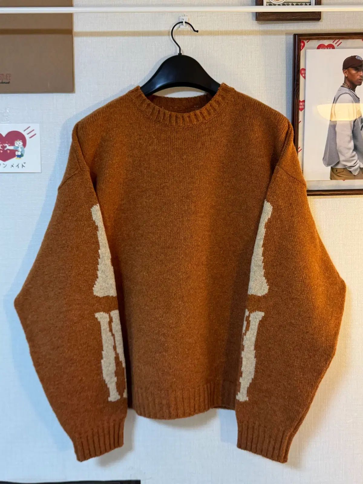 KAPITAL キャピタル 本 ニット クルーネック オレンジ 76,936円