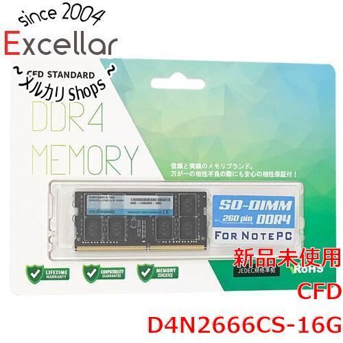 [bn:9] CFD　D4N2666CS-16G　SODIMM DDR4 PC4-21300 16GB 19,131円