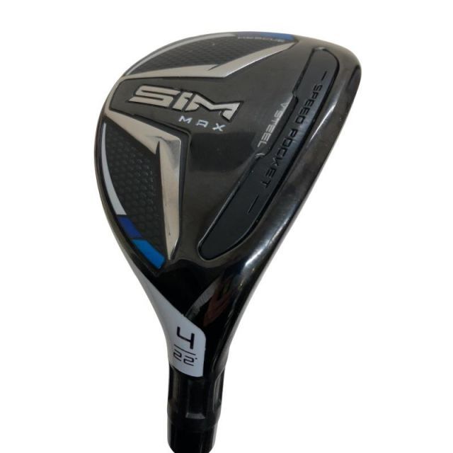 【中古】 テーラーメイド SIM2 MAX U4 ユーティリティ UT 純正特注シャフト (フレックスS) メンズ 男性用 右利き 右用 Cランク ゴルフクラブ