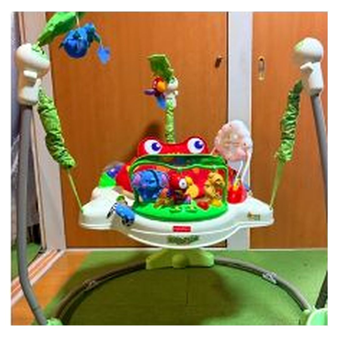 引取限定 Fisher-Price レインフォレスト 歩行器 ジャンパルーII