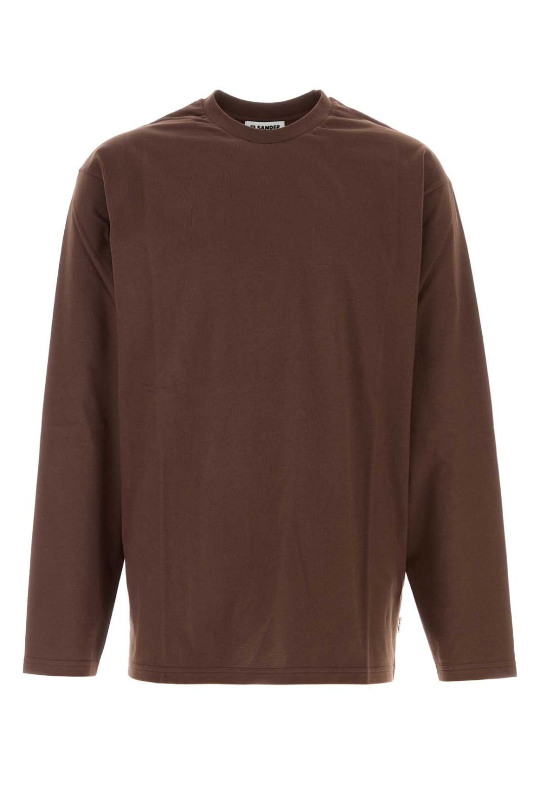 【新品・最安値】JIL SANDER ジルサンダー T-SHIRT CN LS ESPRESSO 正規品 Tシャツ J21GC0196J20360 208