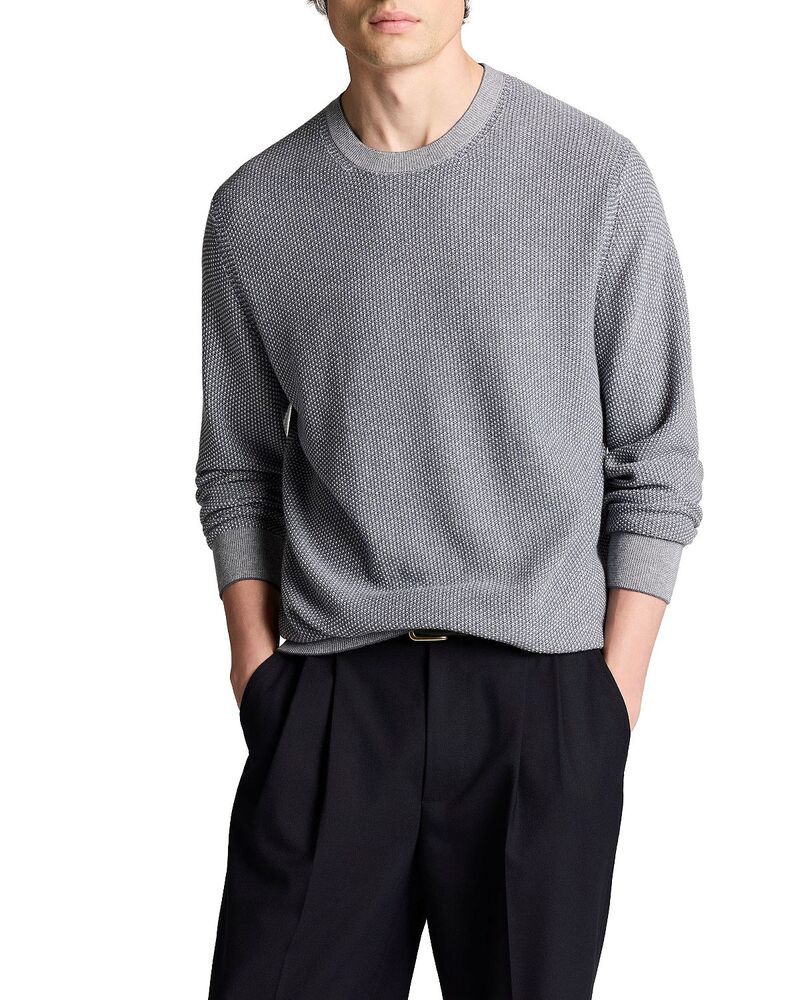ヴィンス メンズ アウター ニット・セーター Vince Geo Jacquard Sweater LateveningClassicream クリーム 53,880円