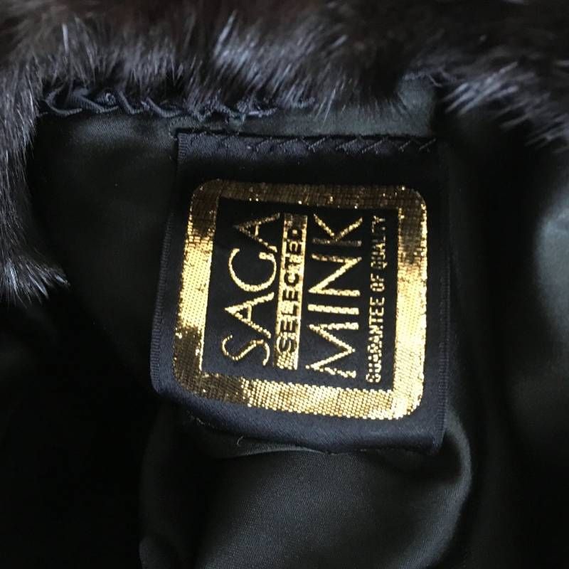 美品 着丈114㎝ SAGA MINK サガミンク 金タグ ミンク ロング コート11