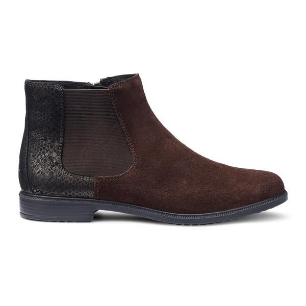 フーター レディース シューズ ブーツ・レインブーツ チェルシーブーツ チェルシー Hotter Tenby Standard Fit Chelsea Boots ChocMetallic P メタリ