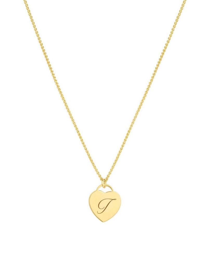 セットアンドストーンズ レディース アクセサリー ネックレス・チョーカー・ペンダントトップ レース Set Stones Alicengraved Initial Heart Necklace T 26,520円