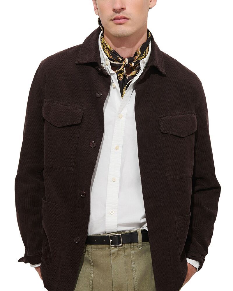 アレックスミル メンズ アウター ジャケット・ブルゾン Alex Mill Straight Fit Garment Dyed Chore Jacket Mole 44,720円