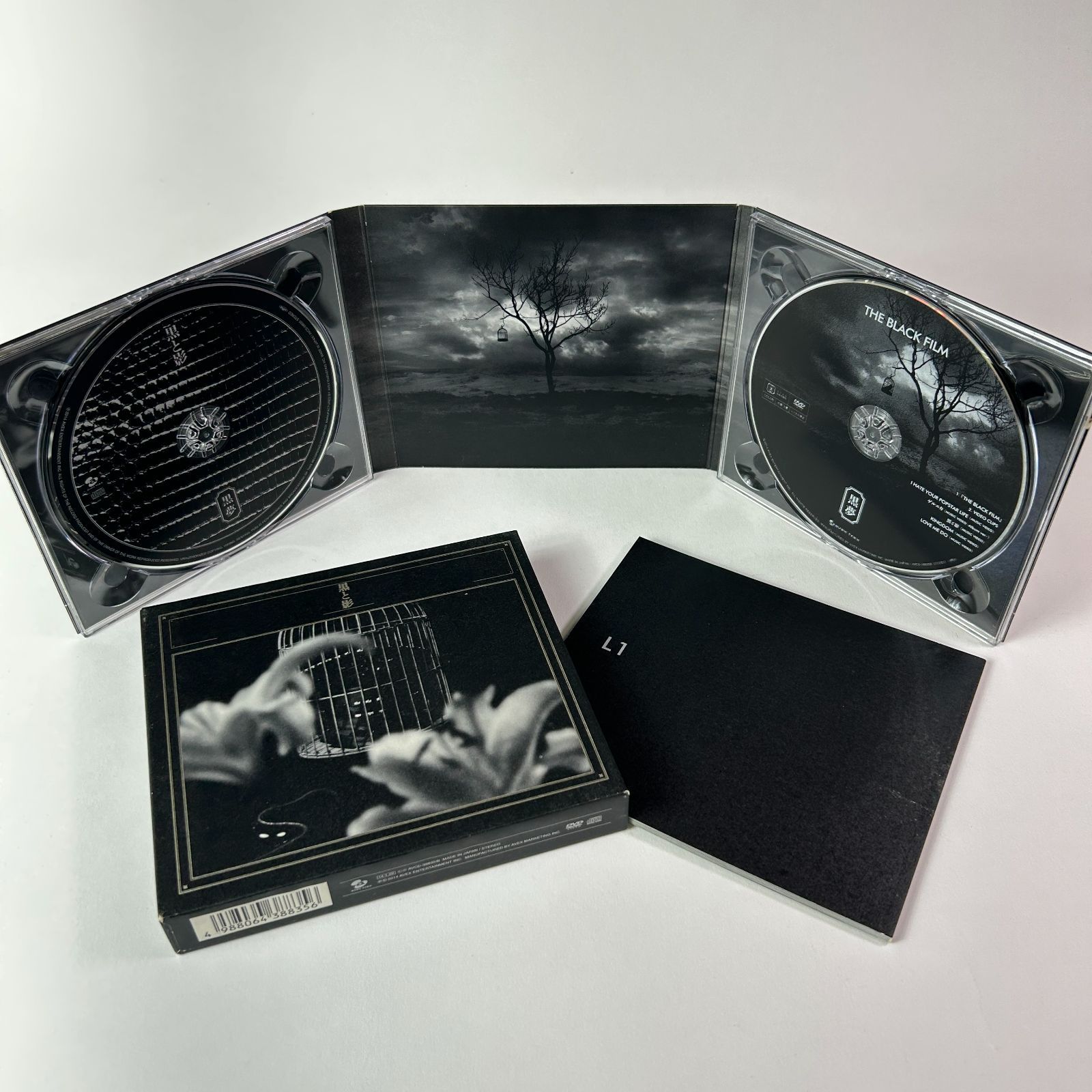 黒夢 黒と影 (初回限定盤)(CD＋DVD付)三方背ケース、特典DVD1枚