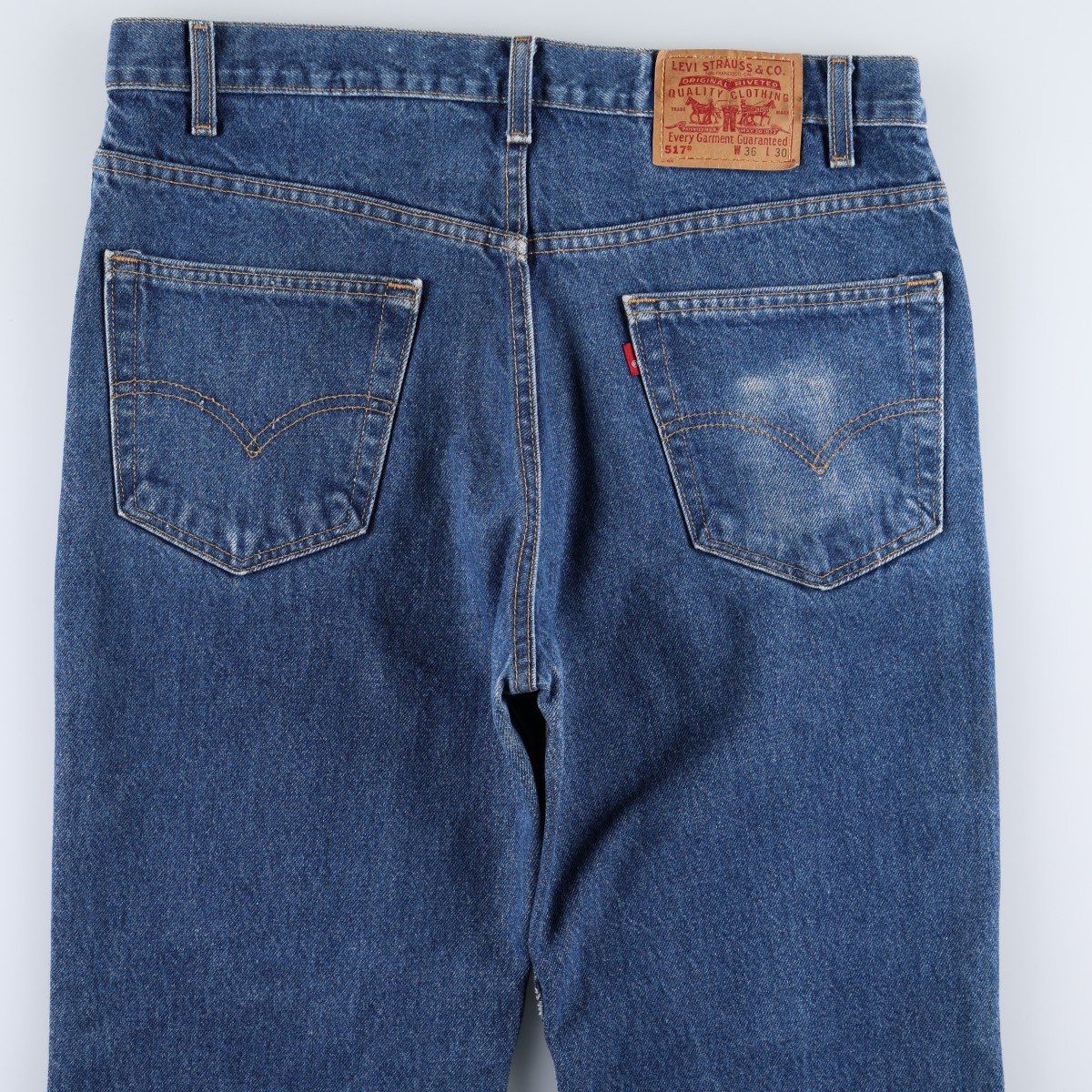 古着 00年代 リーバイス Levi's 517 BOOT CUT ブーツカットデニムパンツ USA製 メンズw35相当/eaa677603