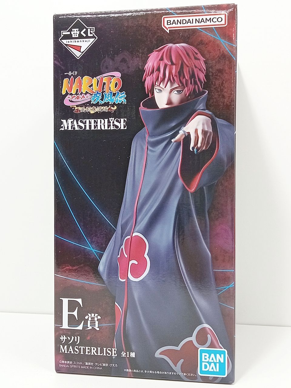 一番くじ NARUTO-ナルト- 疾風伝 風影奪還編　E賞 サソリ フィギュア 一番くじ NARUTO-ナルト- 疾風伝 風影奪還編 E賞 サソリ MASTERLISE