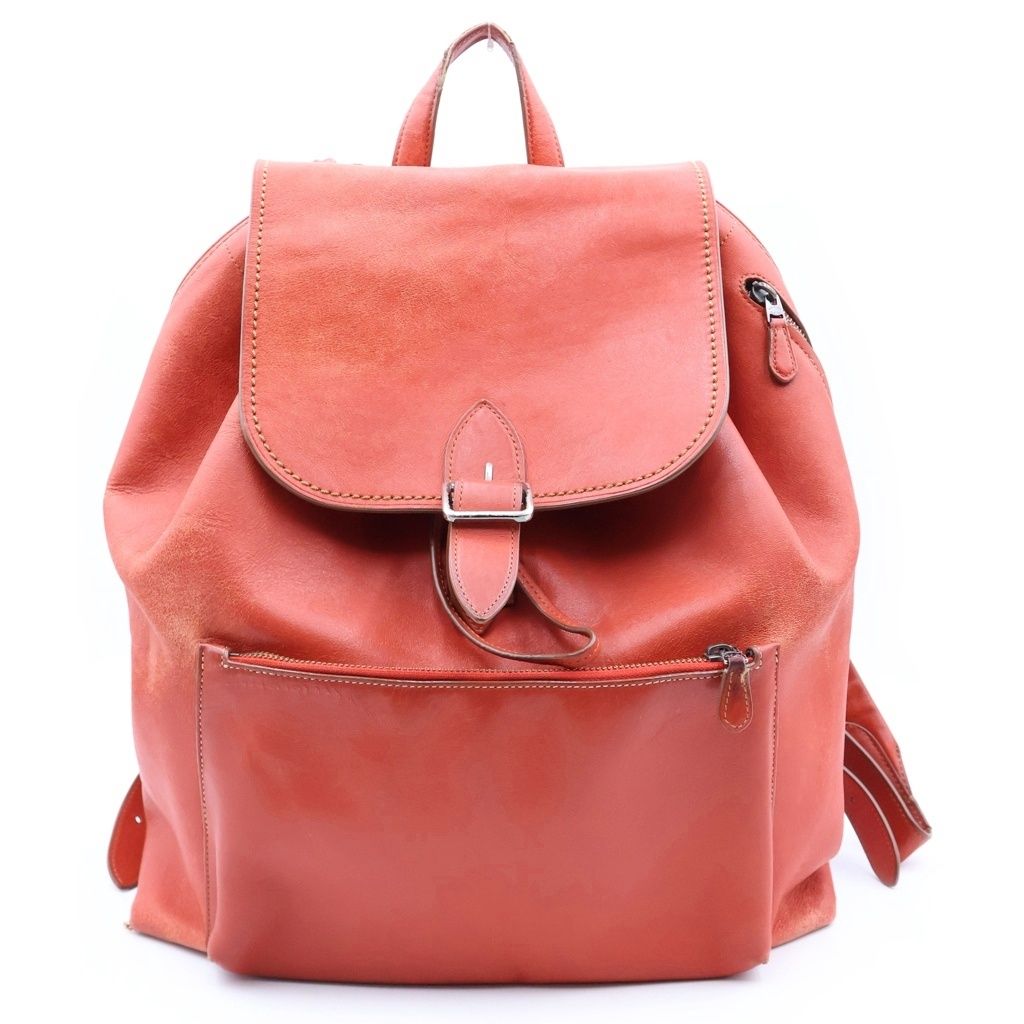 COACH (コーチ) Archival Rucksack グローブレザー バックパック レッド BK-10115