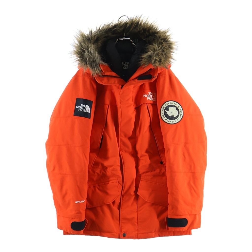 THE NORTH FACE (ザノースフェイス) 17AW ANTARCTICA PARKA アンタークティカパーカ ジップアップファーフーデッドナイロンダウンジャケット オレンジ ND91807 30,706円