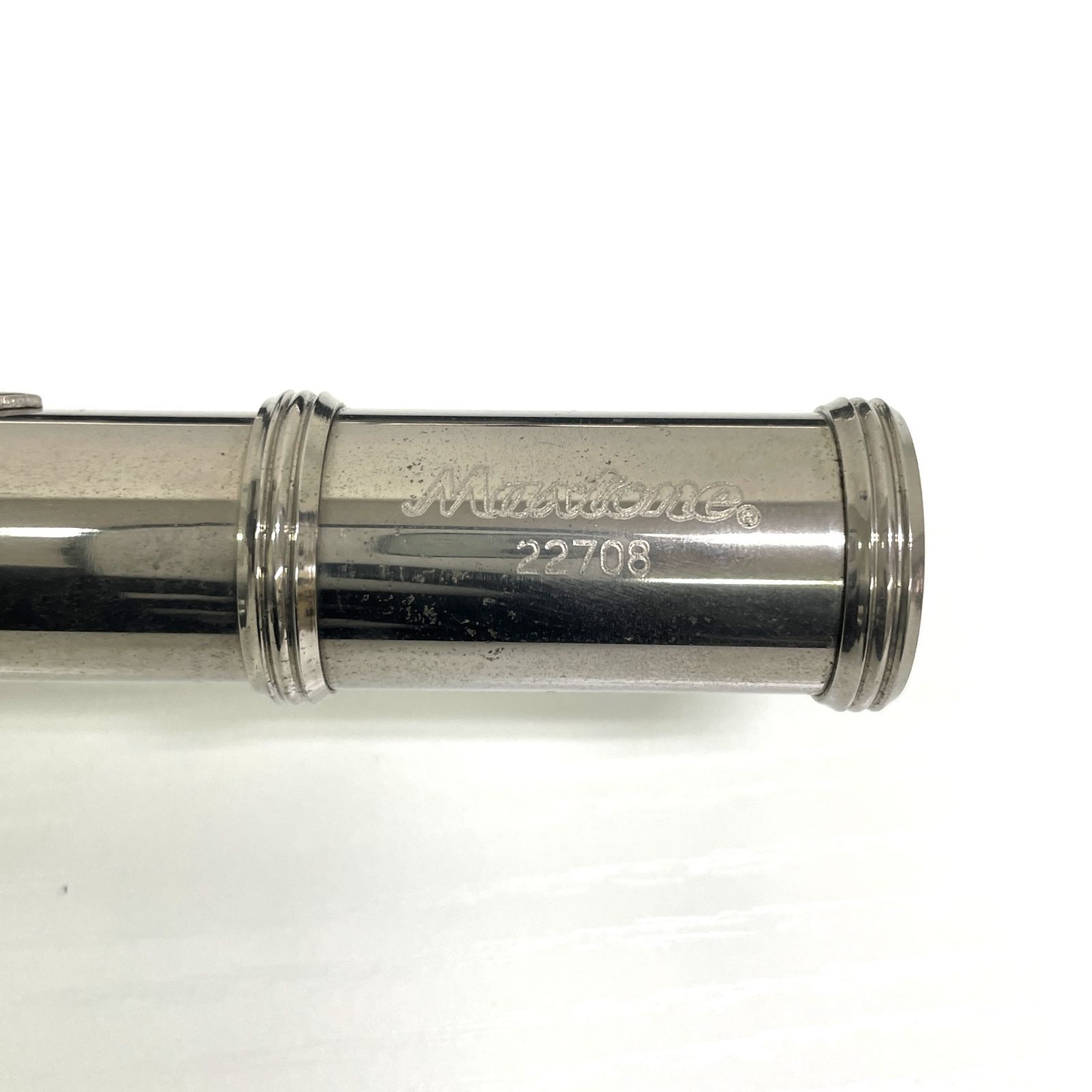 Maxtone フルート 本体 ハードケース付 動作未確認 現状品 ※ケース破損