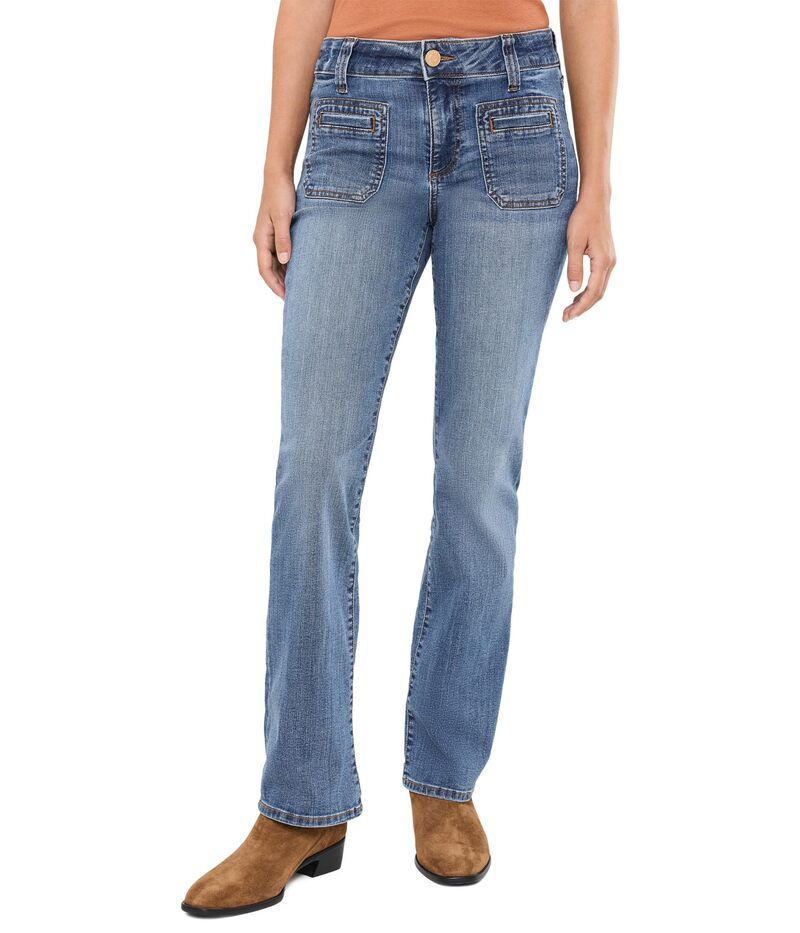 カットフロムザクロス レディース ボトムス デニムパンツ ブーツカット プチ ブーツ Kut From The Kloth Petite Natalie Bootcut interactive Int