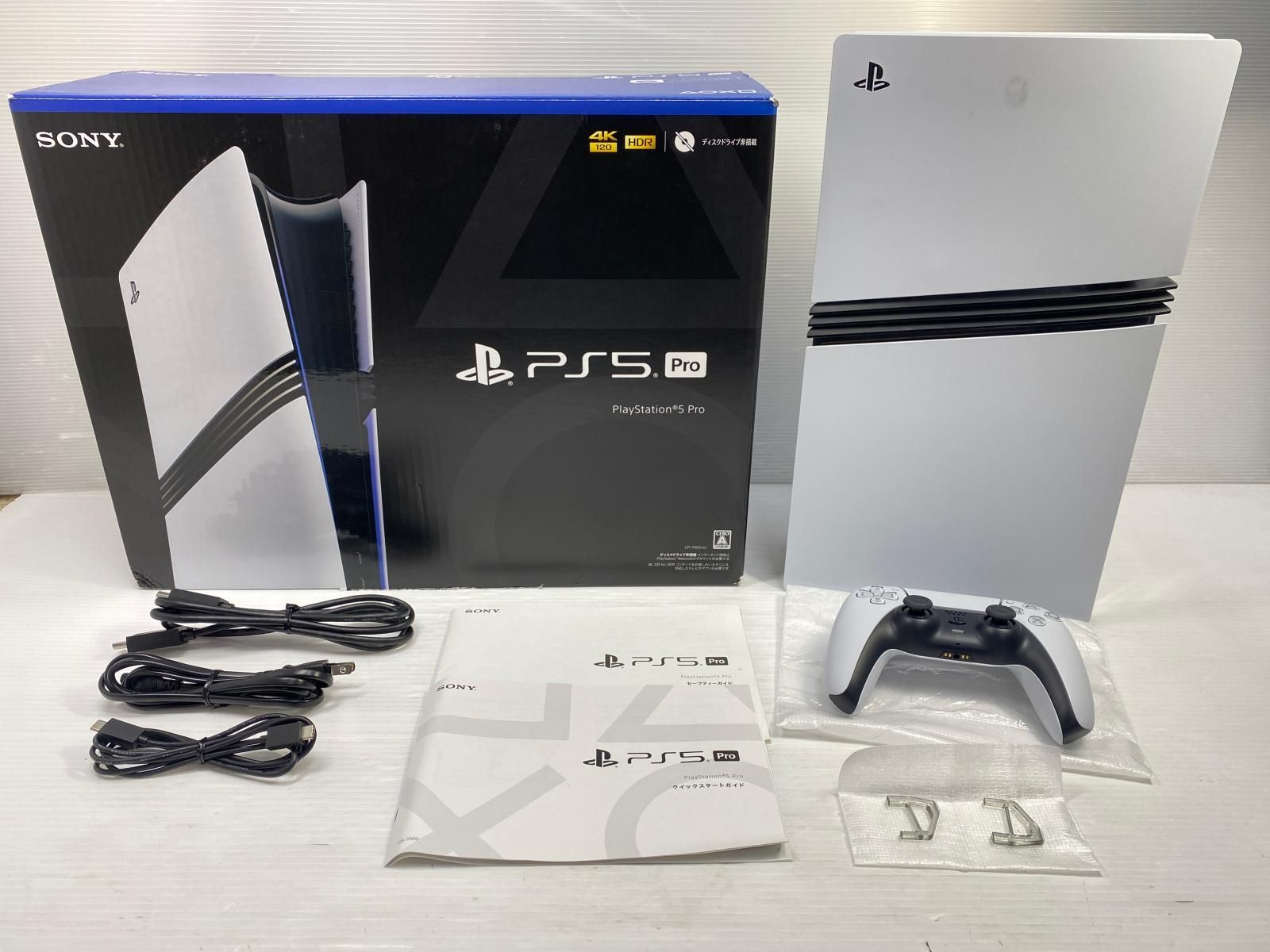 【中古品】ソニー PS5 Pro 本体 CFI-7000B01 動作確認済 PlayStation 5 Pro ○YR-20490○