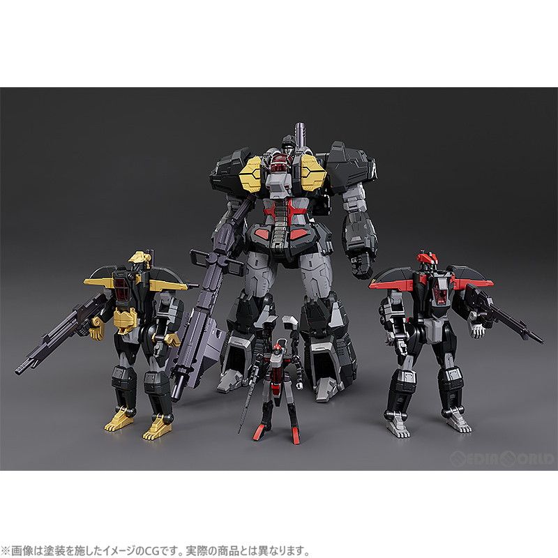 初回生産特典付属 THE合体 HAGANE WORKS ダンクーガ 超獣機神