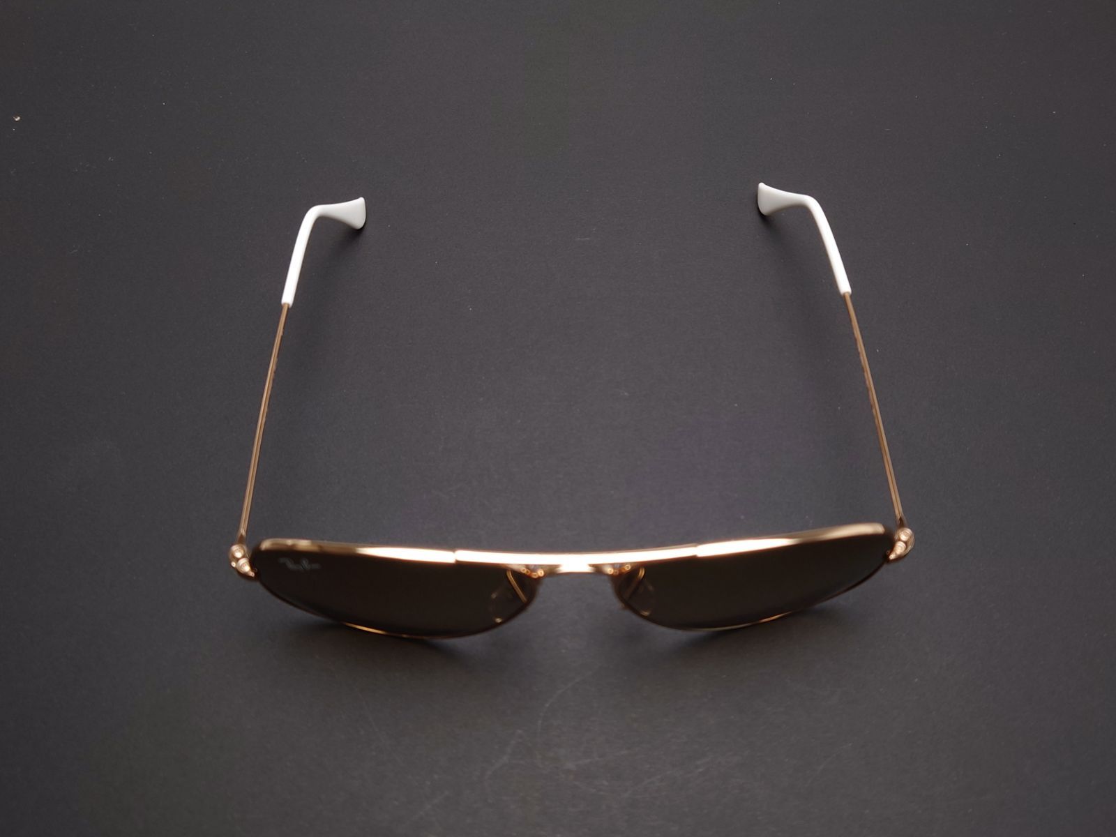 Ray-Ban AVIATOR アビエーター ゴールド ホワイト レイバン サングラス