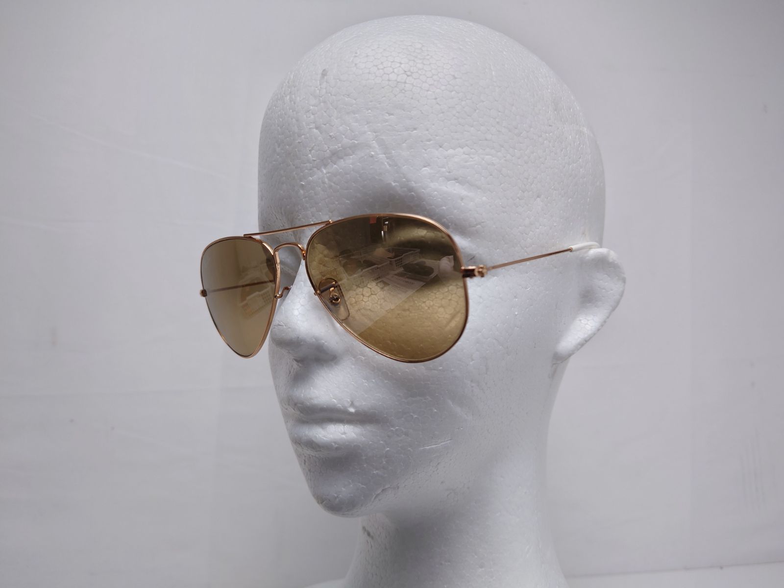 Ray-Ban AVIATOR アビエーター ゴールド ホワイト レイバン サングラス