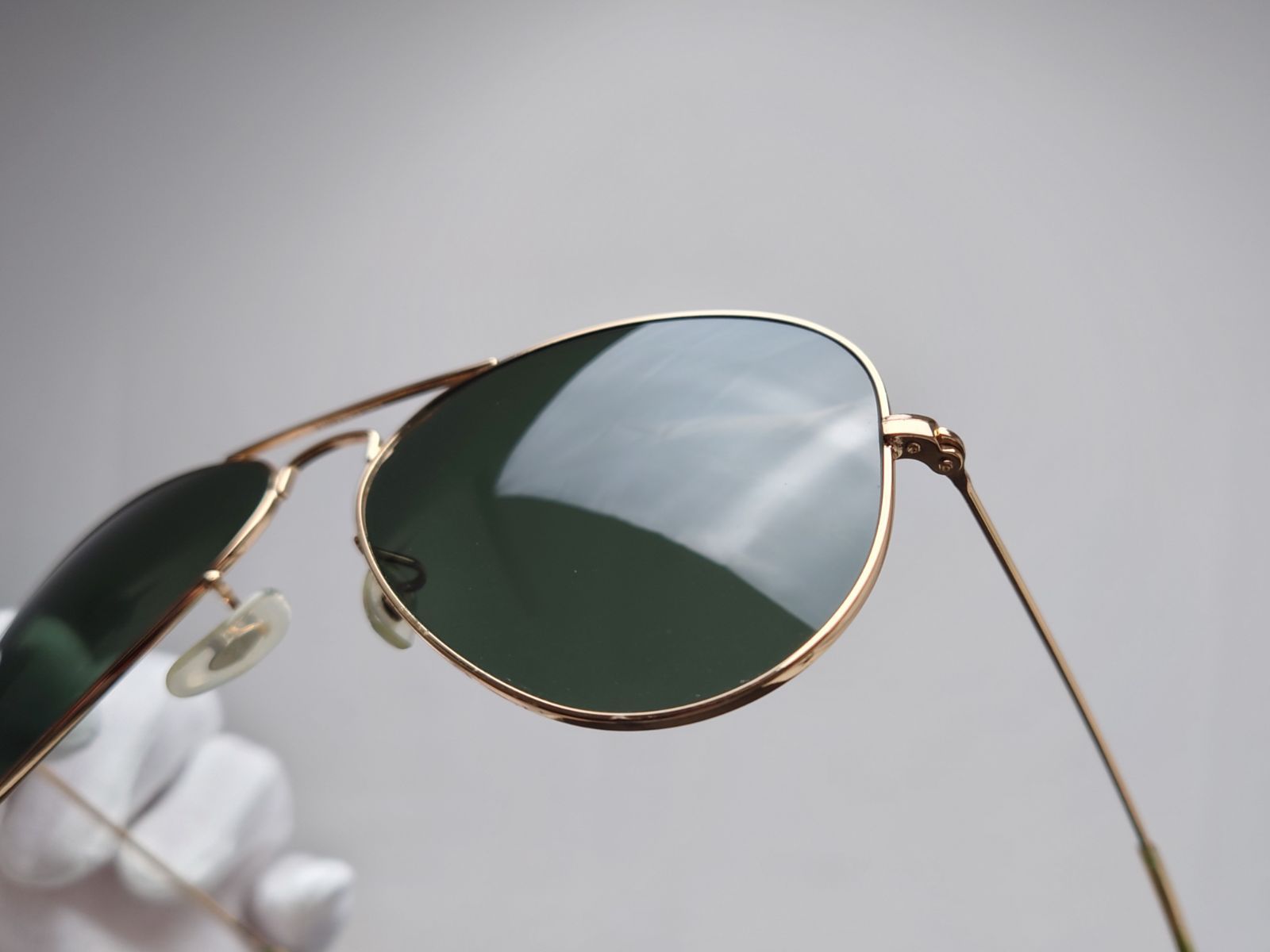 Ray-Ban AVIATOR アビエーター RB3025 ゴールド クリア レイバン