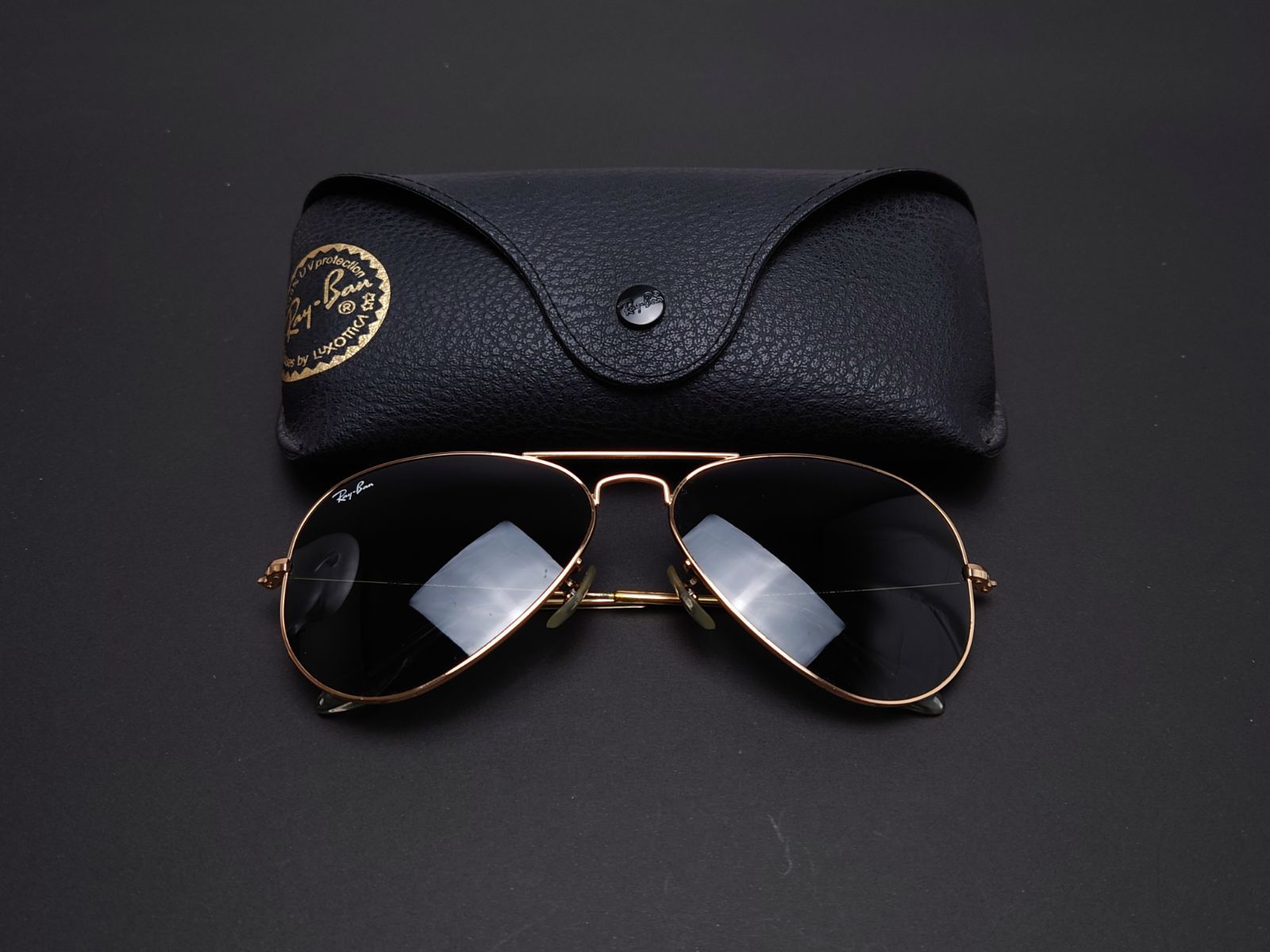 Ray-Ban AVIATOR アビエーター RB3025 ゴールド クリア レイバン