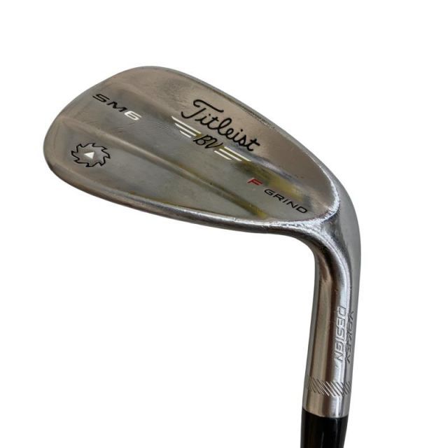 【中古】 タイトリスト VOKEY SPIN MILLED SM6 ツアークロム 52°/12°F ウェッジ WG NS PRO 950GH (フレックスS) メンズ 男性用 右利き 右用 Cランク ゴルフクラブ