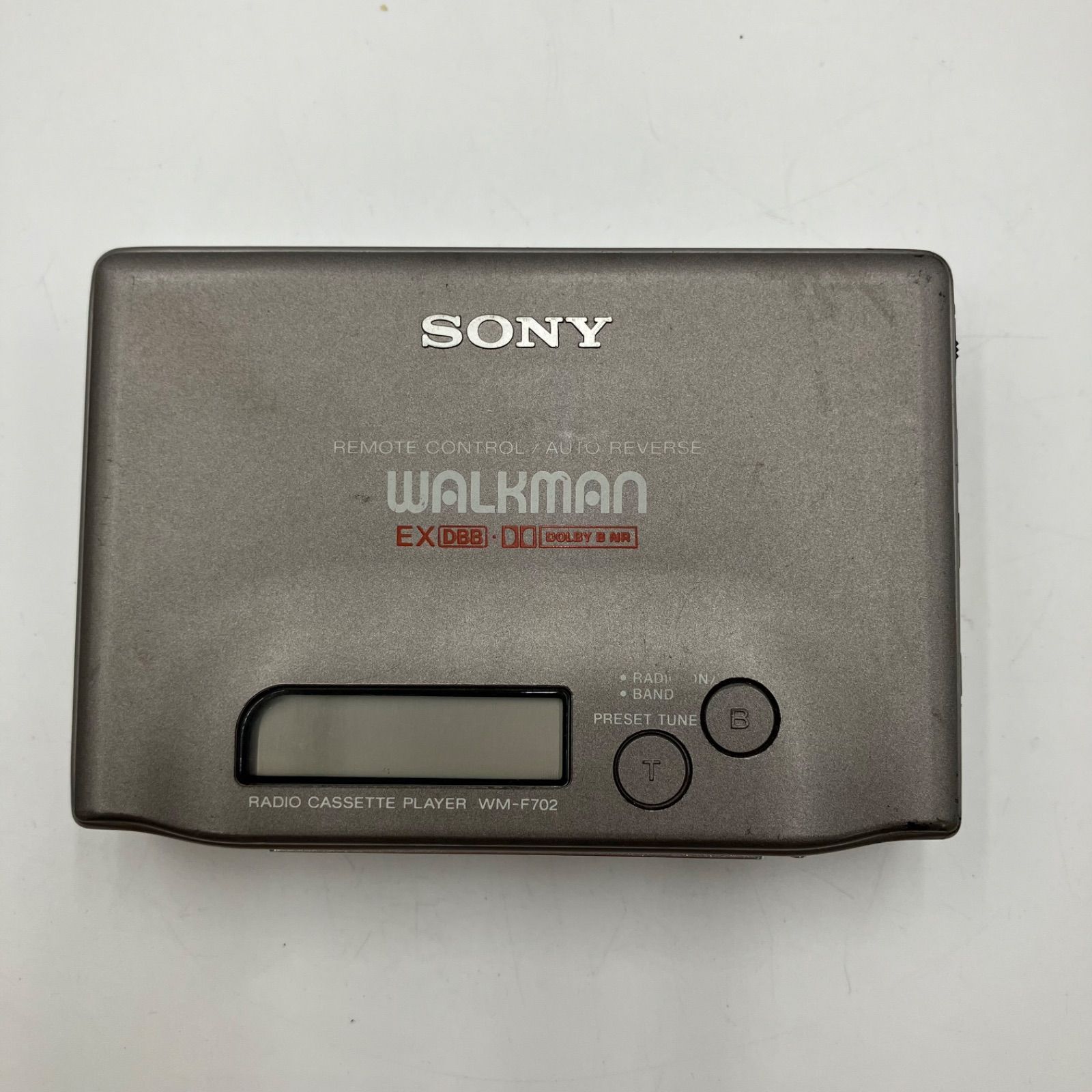 GA3759 SONY WALKMAN WM-F702 ソニー ポータブルカセットプレイヤー