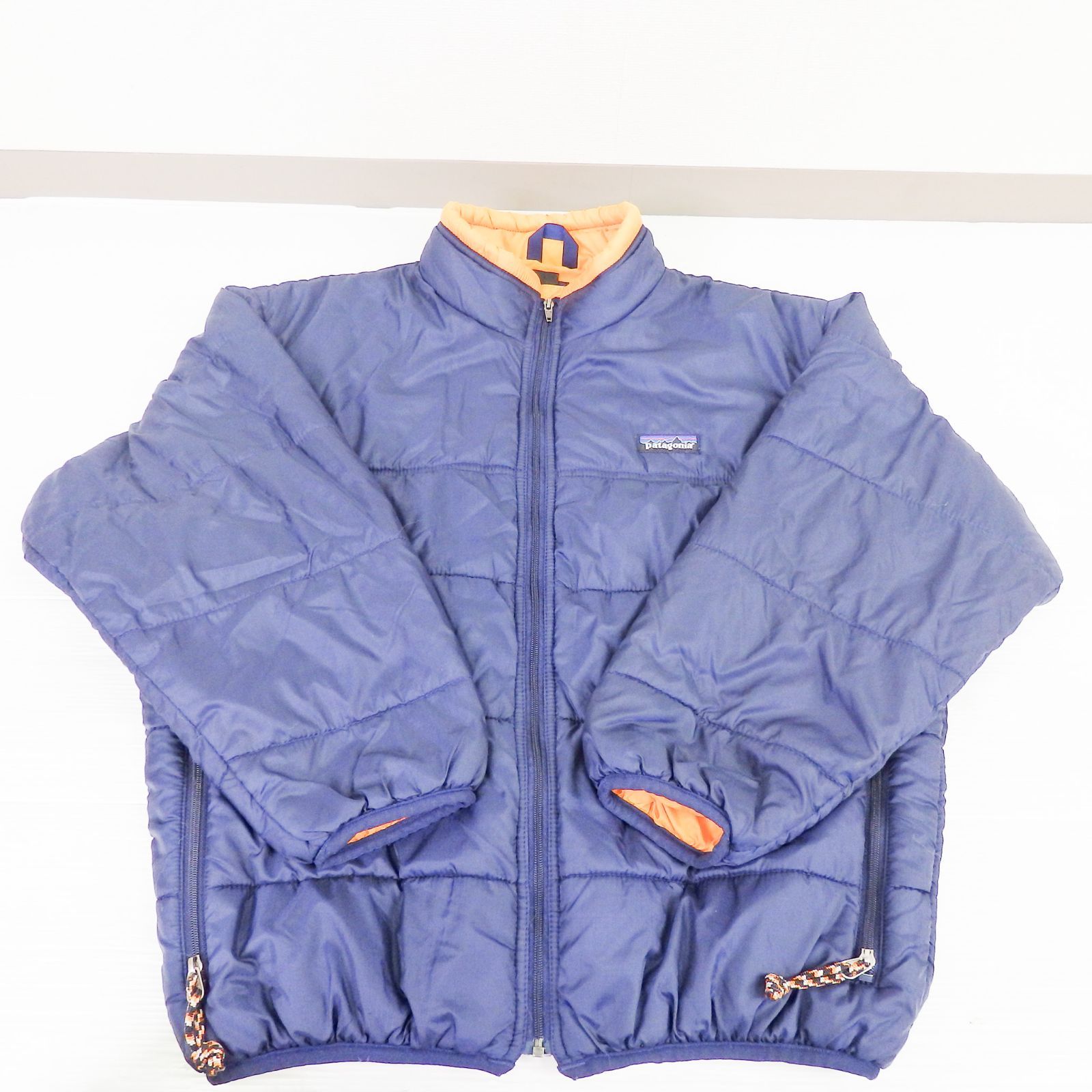 CO5709 patagonia パタゴニア ファイヤーボール kidsサイズ14 XL 65876 ネイビー×オレンジ 1999年USA製 13,500円
