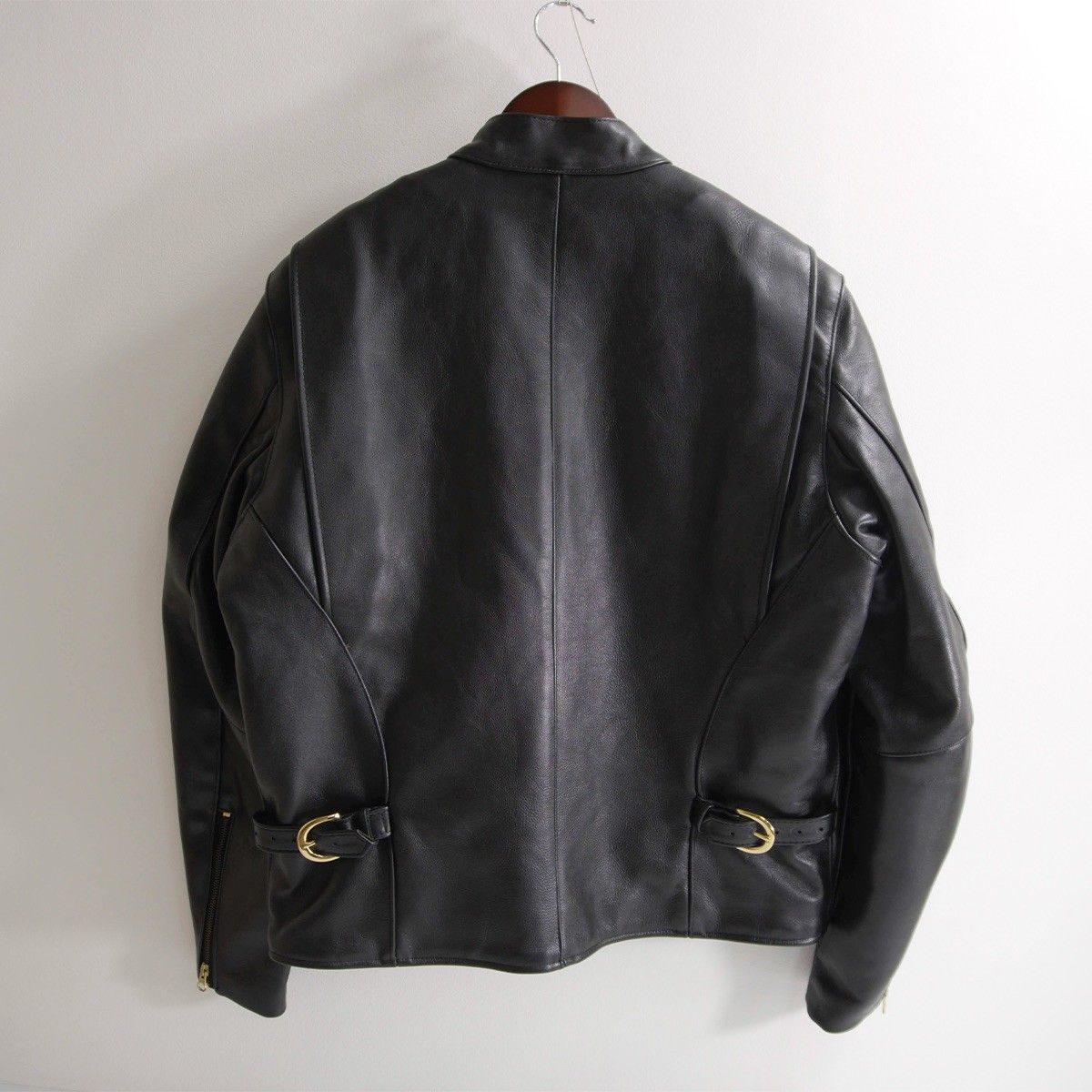 美品/ビッグサイズ】 VANSON 【MODEL B シングルライダースジャケット