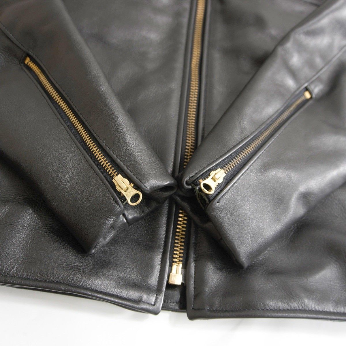 美品/ビッグサイズ】 VANSON 【MODEL B シングルライダースジャケット