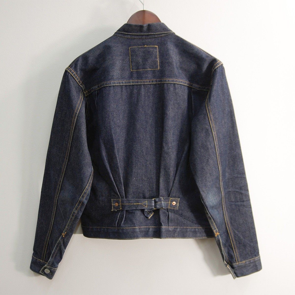 EVISU/PARIS/ エヴィス/デニムジャケット/507/M/54/エビス 雰囲気抜群】EVISU【1506 1ST デニムジャケット】38 ファースト エビス