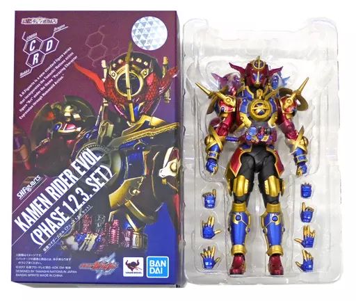 【中古】フィギュア S.H.Figuarts 仮面ライダーエボル(フェーズ1.2.3.セット) 「仮面ライダービルド」 魂ウェブ商店限定 10,987円