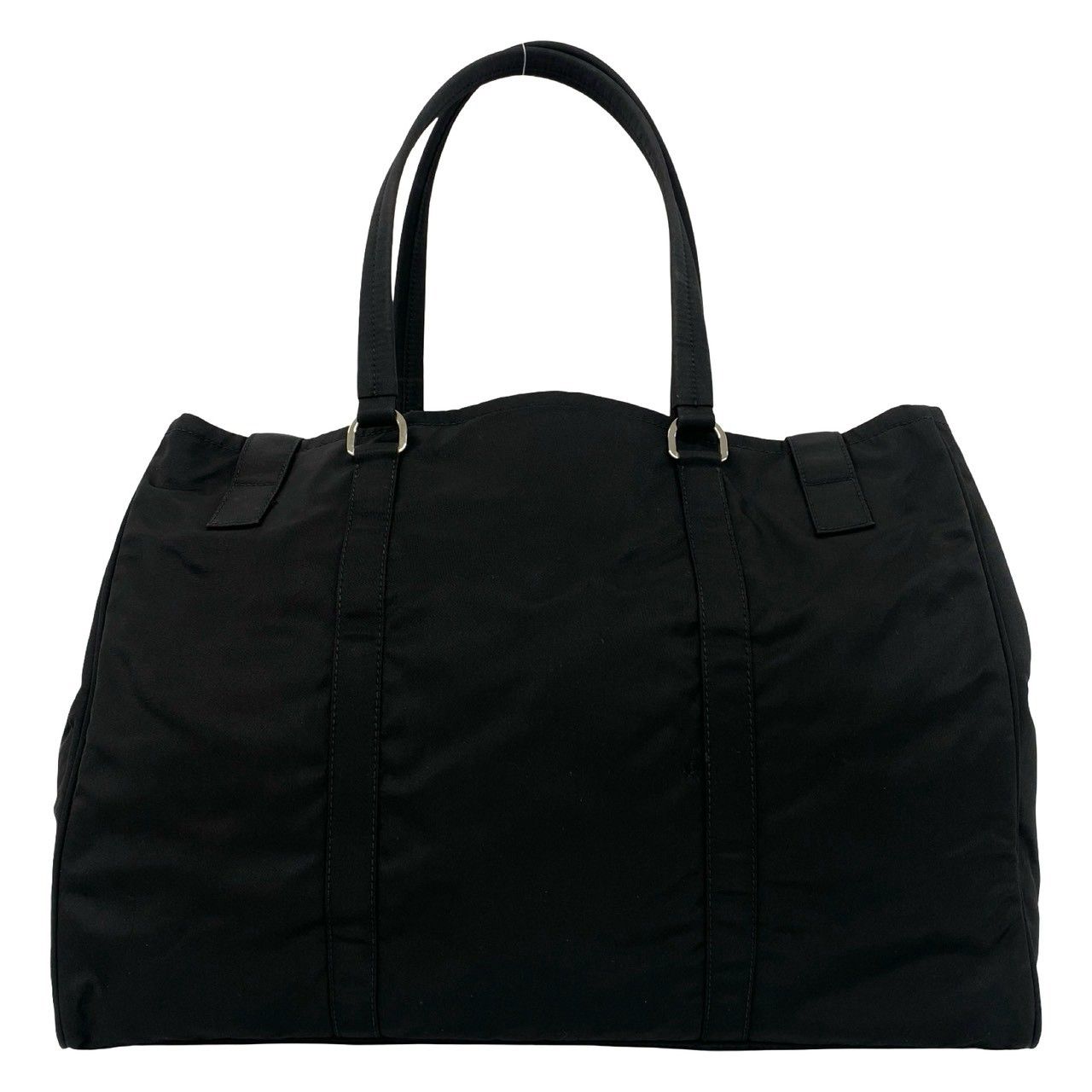 極 美品 PRADA プラダ 三角ロゴ 金具 テスート ポコノ ナイロン レザー