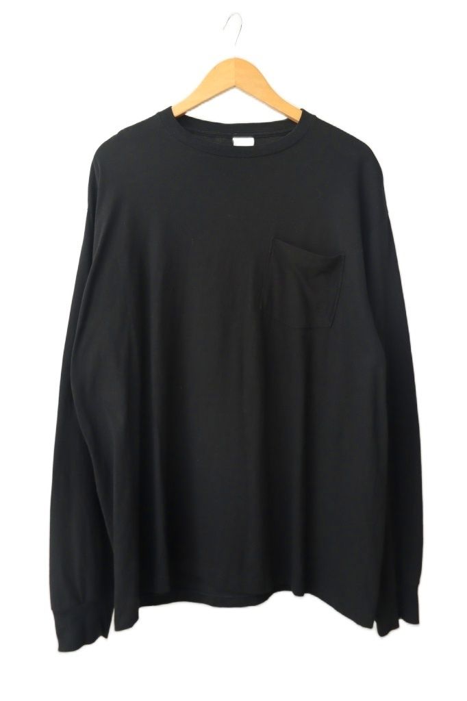 コモリ COMOLI 26SS サープラス 長袖 Tシャツ D01-05026 3 黒 ブラック ブランド古着ベクトル 中古 260923 13,464円