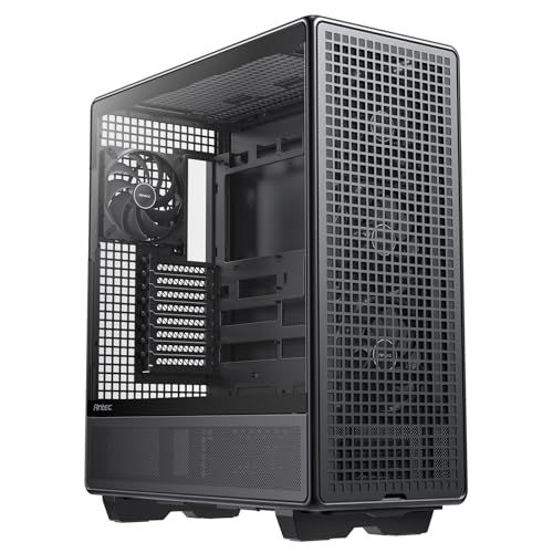 Antec 900 フルタワーケース AIワークステーション&ゲームシャーシ E-ATX/スレッドリッパー&バックコネクトMB対応 PWMファン6個付き Type-C 10Gbps 420mmラジエーターサポート 強化ガラスt
