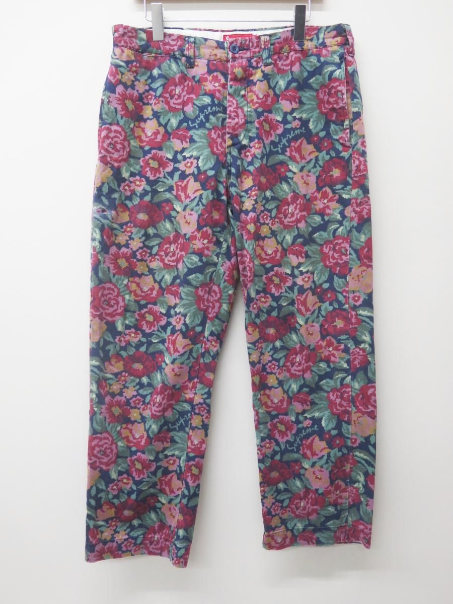 ☆10782☆SUPREME シュプリーム 20FW Pin Up Chino Pant Digi Floral