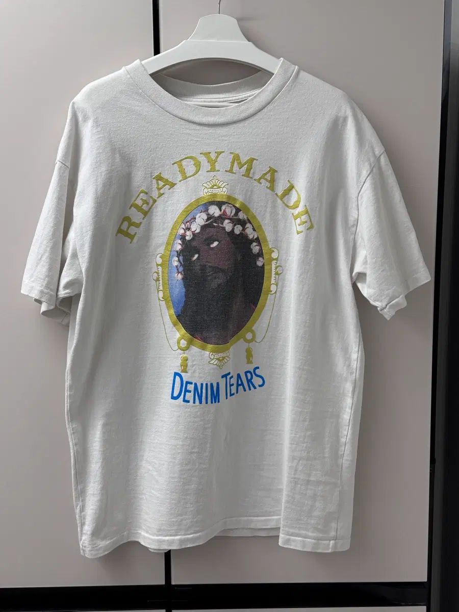 XL レディメイド X DENIM TEARS(デニムティアーズ) 半袖Tシャツ 白
