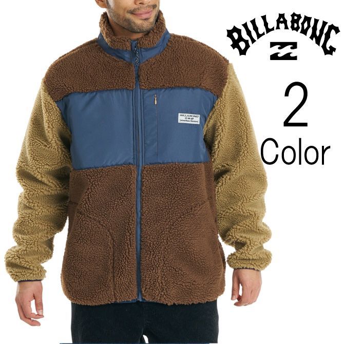 ビラボン Billabong メンズ CANYON TRAIL ZIP ジップアップ フリースジャケット bg012031