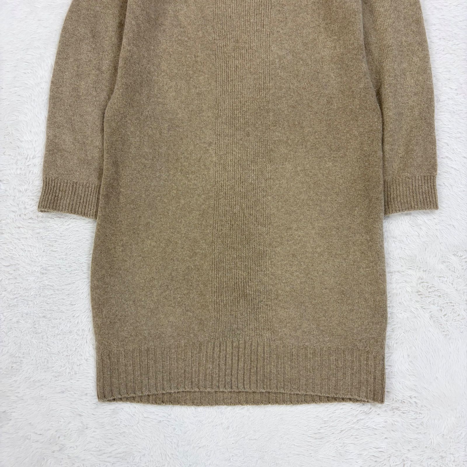 RHC Ron Herman ロンハーマン 七分袖 ニットワンピース Vネック ウール