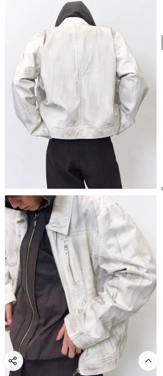 S BLR ビエルアル アンカード フーラー ユーティリティ ジャケット・ジャケット 白 Anchored Puller Utility Jacket White 10,322円