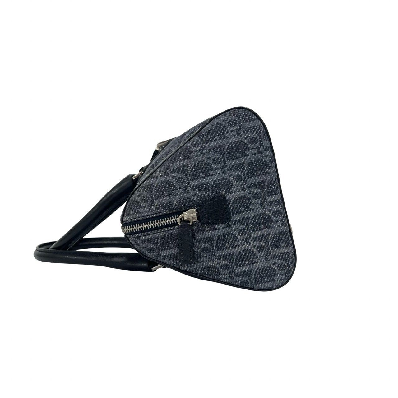 極 美品 Christian Dior ディオール フライト トロッター 柄 ロゴ 金具