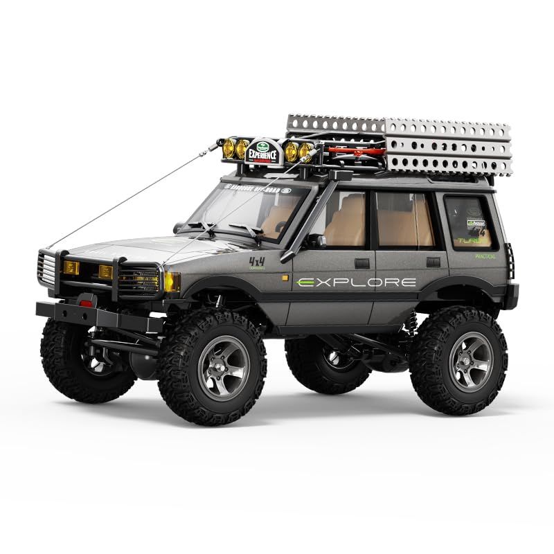 JXC 1:18 ラジコンクローラー 4WD四輪駆動 オフロードカー メカ式2速ギアボックス 2.4Gラジコンカー 技適認証済み 車モデルma 0219caa7
