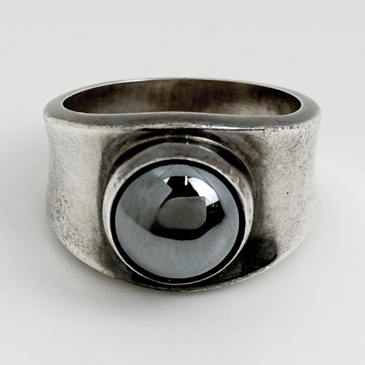 ジョージジェンセン Georg Jensen リング 124 指輪 ヘマタイト 10.5号