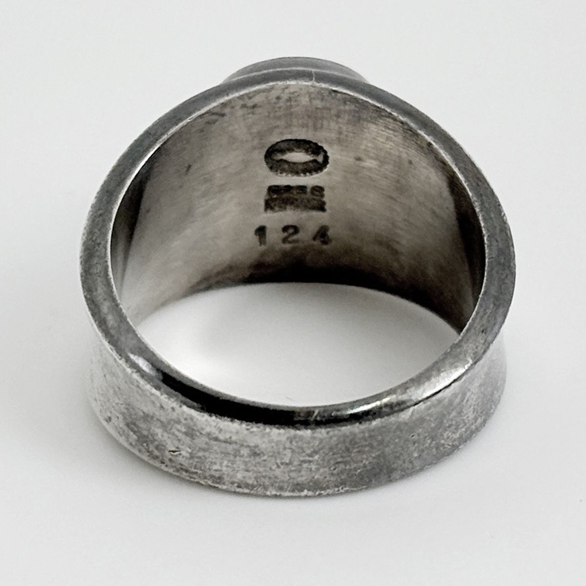 ジョージジェンセン Georg Jensen リング 124 指輪 ヘマタイト 10.5号