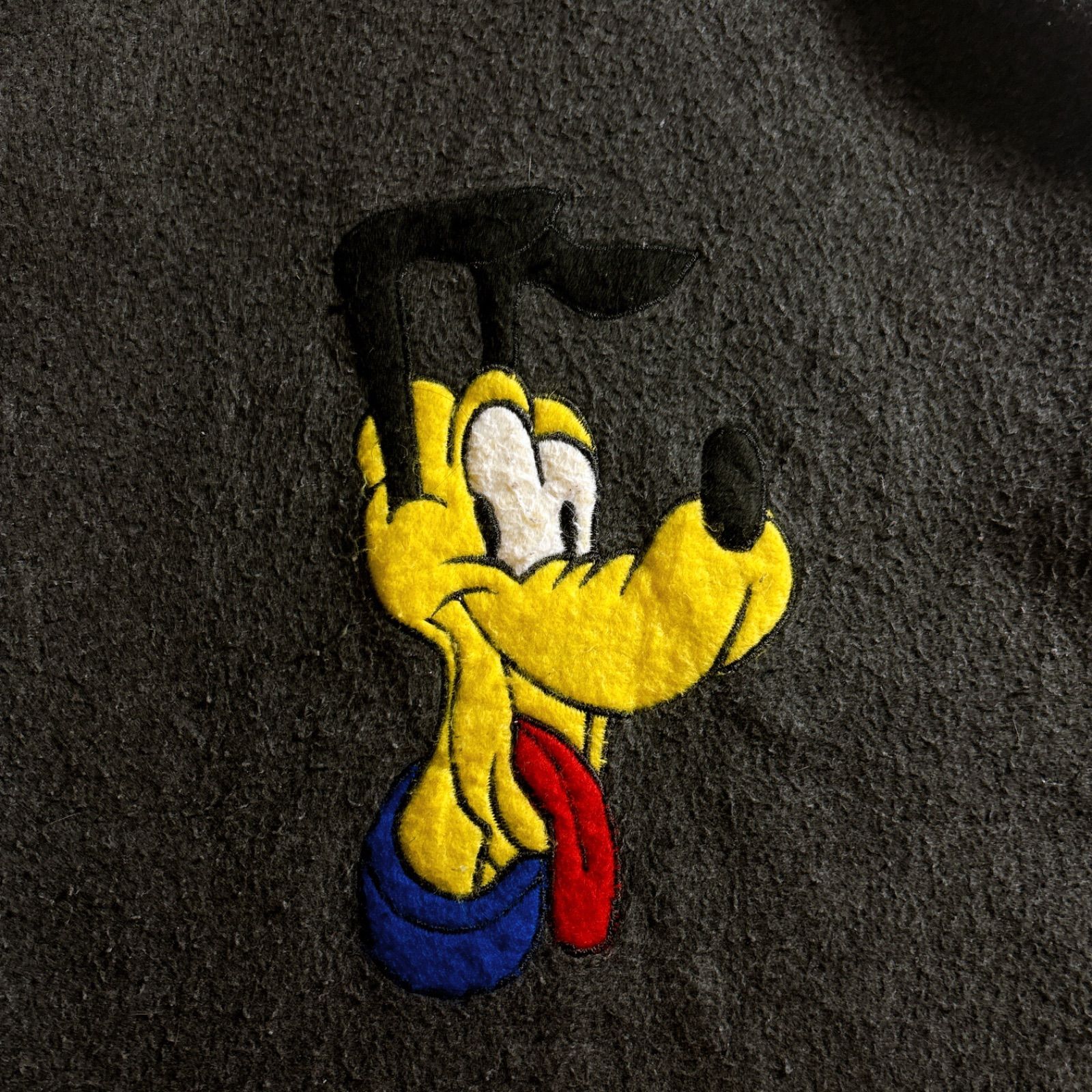 希少キャラクター】DISNEY PLUTO HOODIE ディズニー プルート グレー
