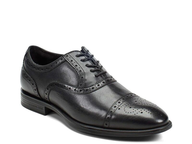 ケネスコール メンズ シューズ オックスフォード キャップ Kenneth Cole New York Future Pod Cap Toe Oxford Black ブラック