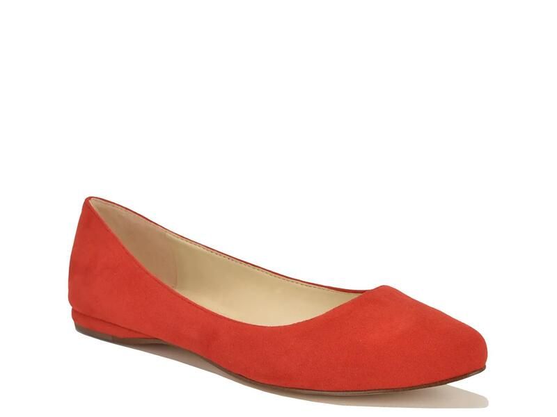 ナインウェスト レディース シューズ パンプス Nine West Speak Up Ballet Flat Red レッド