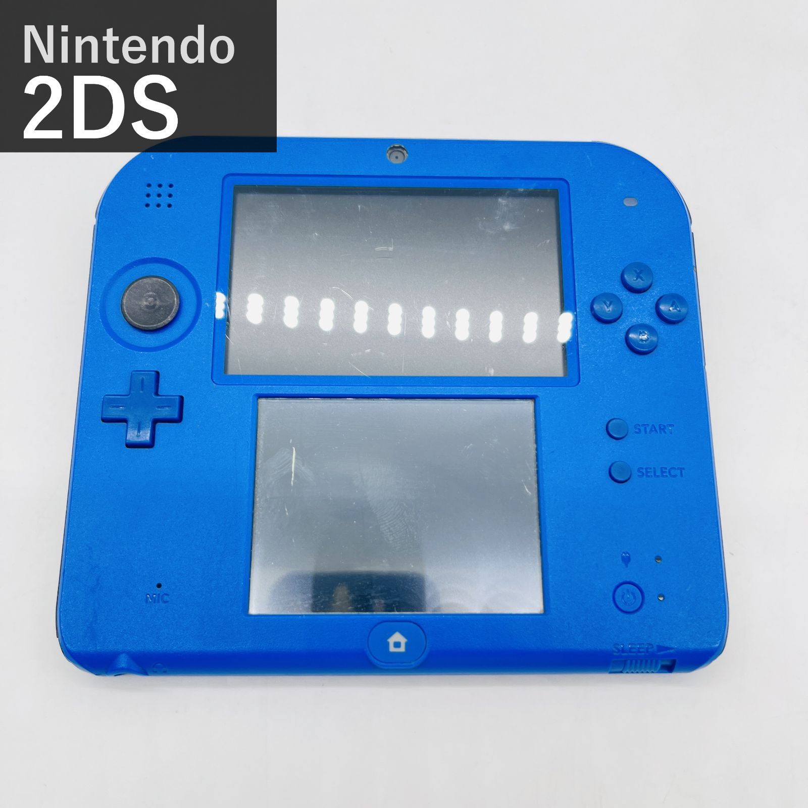 任天堂 Nintendo ニンテンドー2DS 本体 ブルー 青 FTR-001 ニンテンドー3DSソフト対応 DSソフト対応 タッチパネル搭載 携帯ゲーム機 2画面 SDカードスロット搭載 任天堂純正 本体のみ